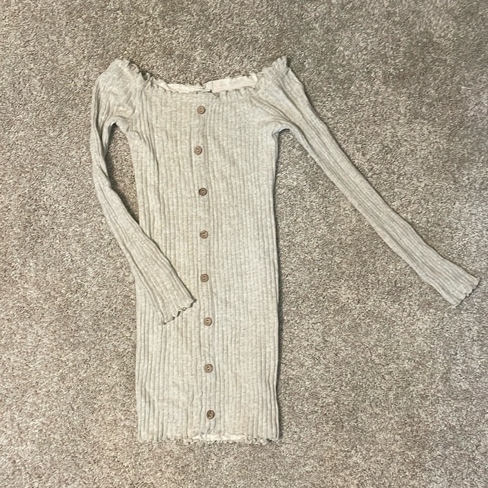 Bodycon off shoulder dress